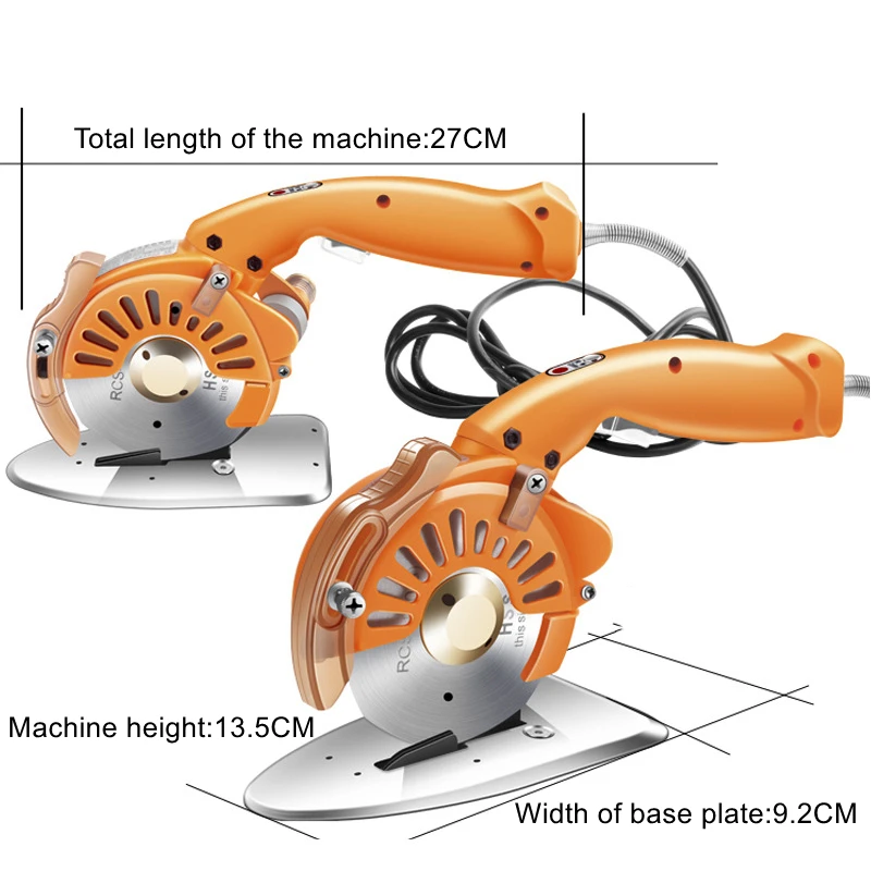 Model 100 Direct Drive Electric Round Knife Cutting Machine Electric Cloth Cutting Machine Direct Drive Cutting Machine