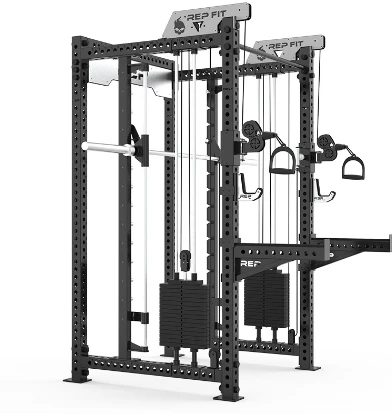 Commercial household comprehensive training rack Squat rack Little Bird Smith Squat rack Gantry crown block Fitness Equipment