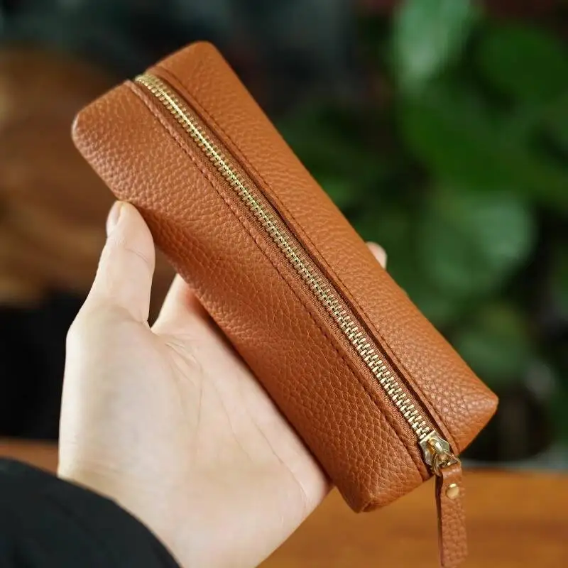 pencil case, women's pencil case, stationery bag, business pen versatile protective case, makeup brush storage bag