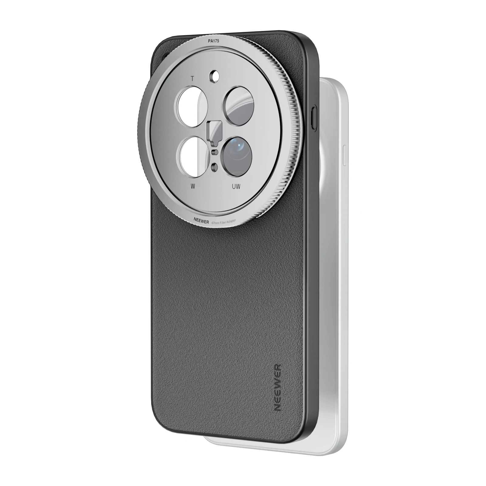 NEEWER Handyhülle für Vivo X300 Pro, Schutzhülle aus TPU/PC mit 67-mm-Filteradapter und 17-mm-Objektivhalterungen – Detail 2