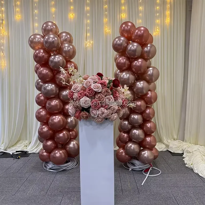ZKAI New Automatic Inflatable Balloon Holder Party Decoration Balloon Arch Suitable for Weddings Birthday Parties