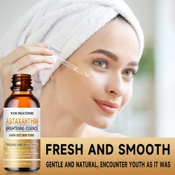 YOUNGCOME Astaxanthin firming and moisturizing essence,Smoothes wrinkles,Skin looks visibly younger 40ML/60ML