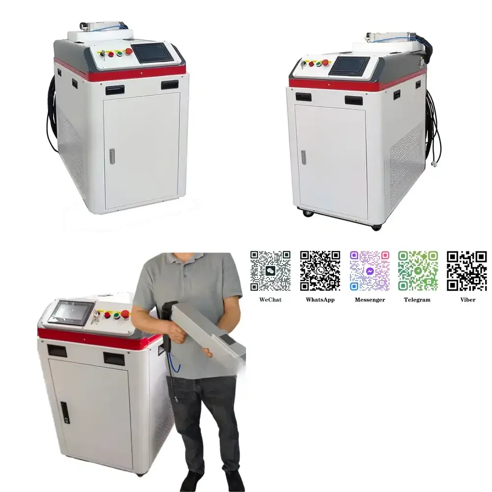 

Cleaning Machine Fiber Pulse Handheld Rust Remover Pulse Cleaning Machine for Metal and Non Metal Surface Clean
