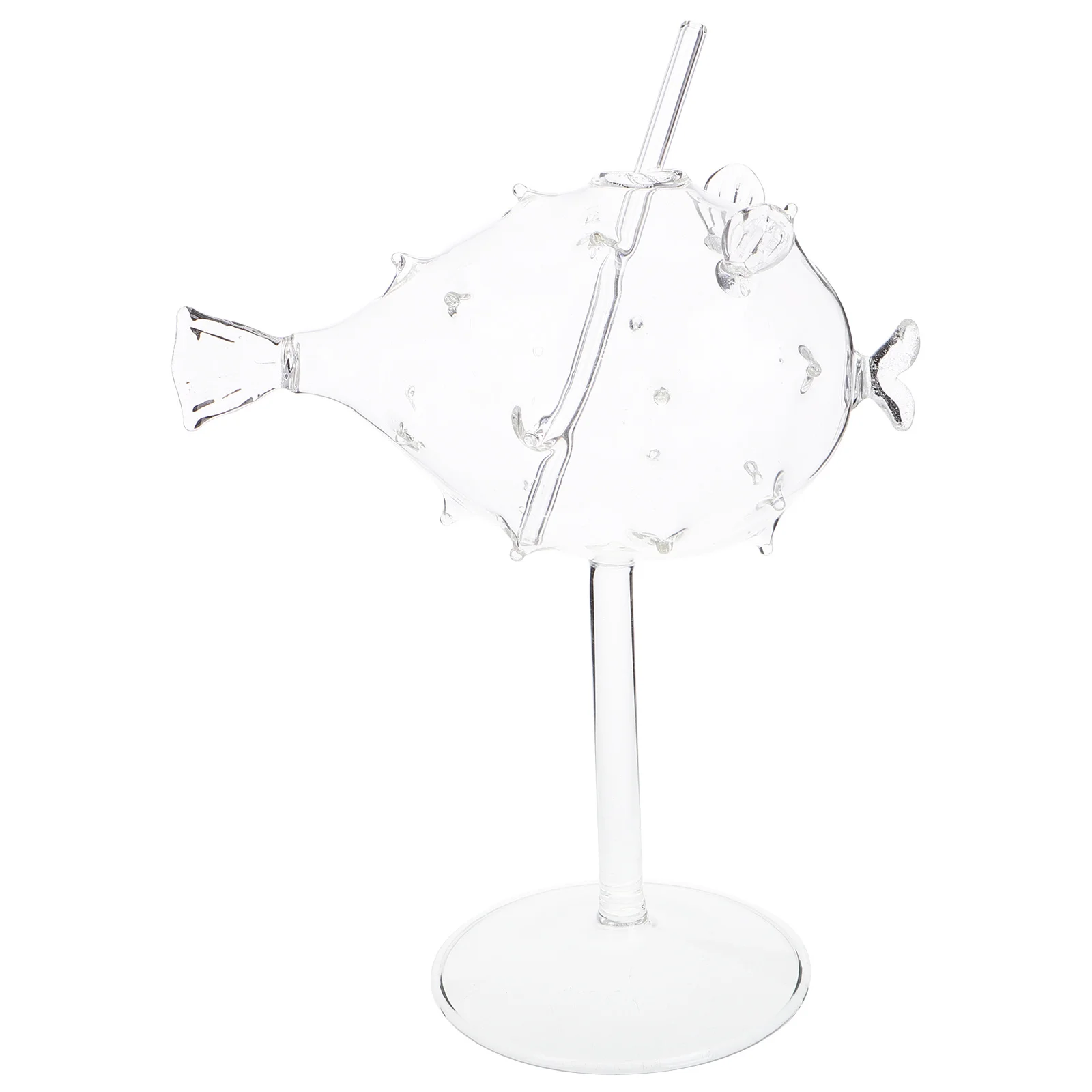 

Creative Glass Cocktail Cup Unique Fish Shape Design Easy to Clean Reusable Wine Glasses for Romantic Gatherings Party Drinkware