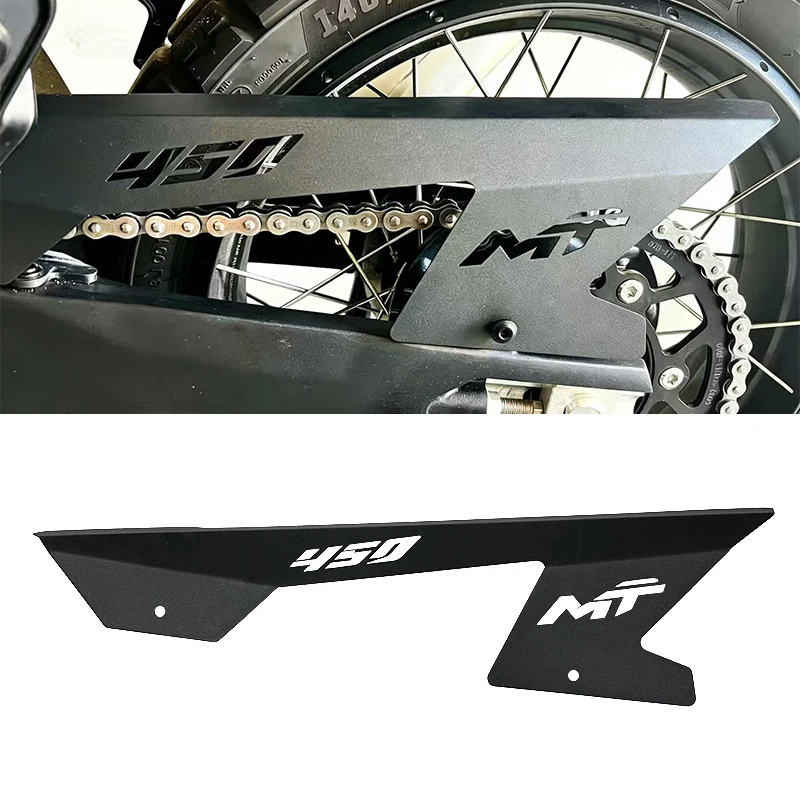 

For CFMOTO 450MT MT450 CF 450 MT 2024 2025 Motorcycle accessories Chain wheel protection cover Chain cover Gear cover Protecting