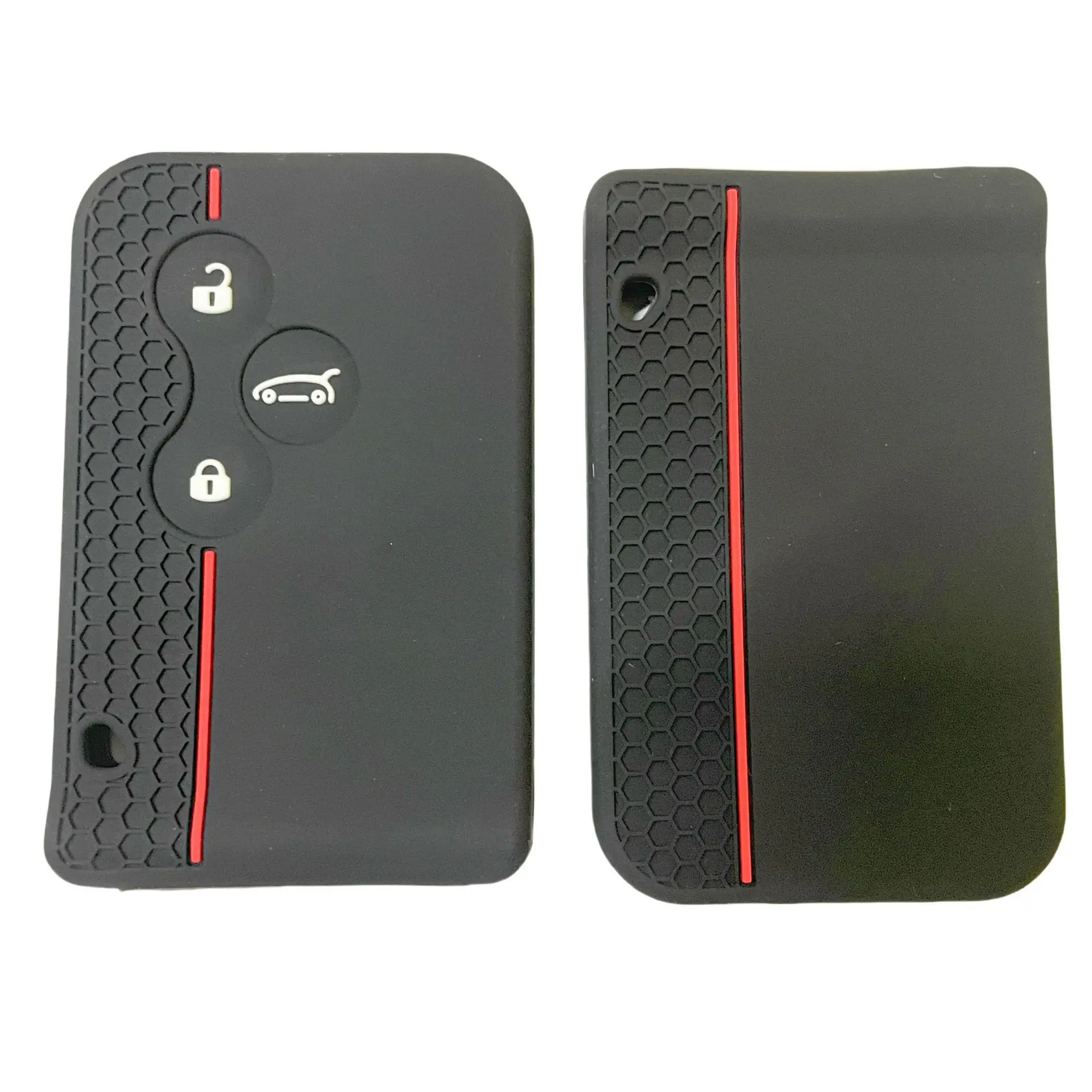 

Силиконовый чехол-держатель для автомобильных ключей, мягкий защитный чехол для дистанционного управления для Renault Clio Megane Grand Scenic, резиновые аксессуары для автомобильных карт