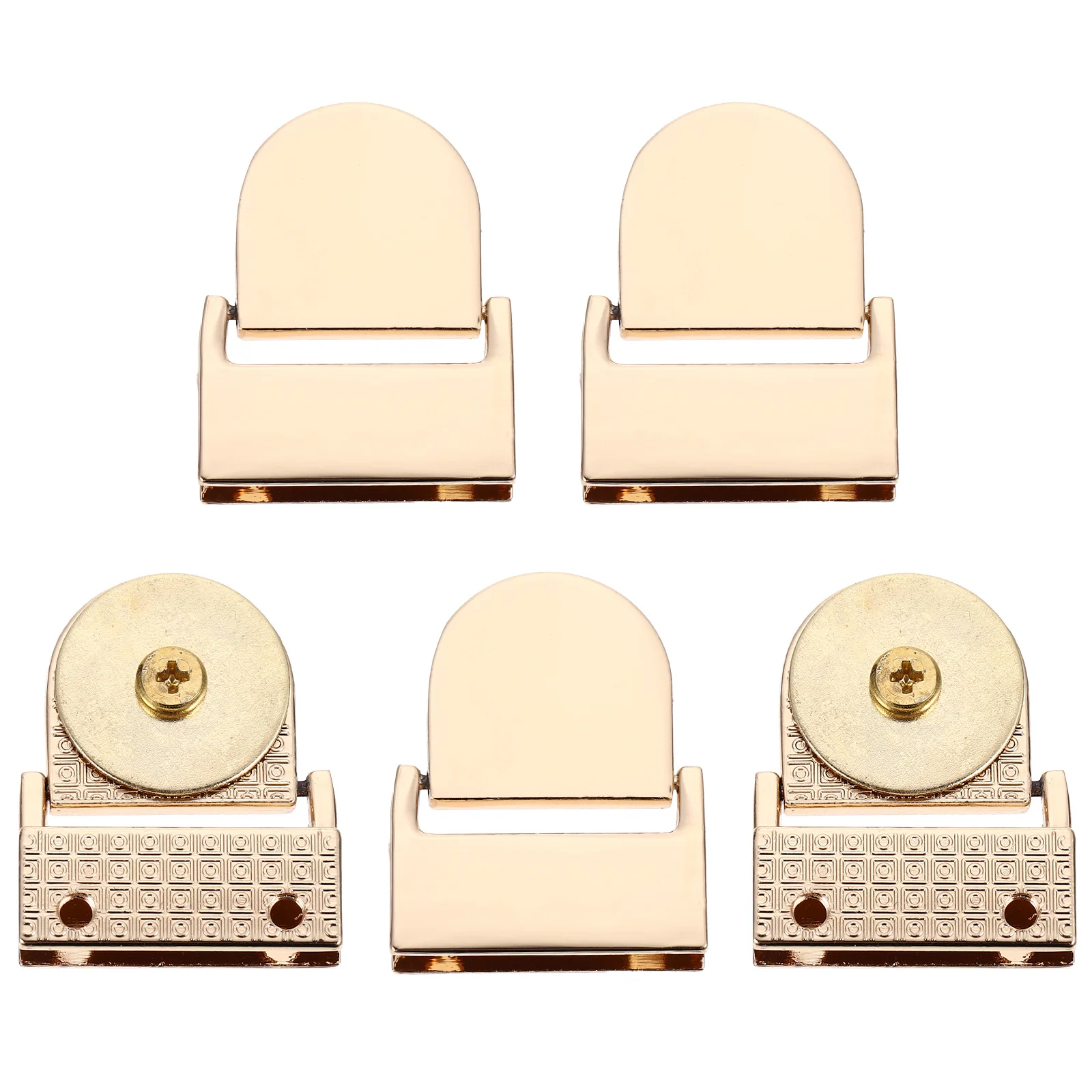 

5Pcs Lock Buckles for Bags Heavy-Duty Metal DIY Bag Accessories Handbag Making Buckle Zinc Alloy Closure Fastener