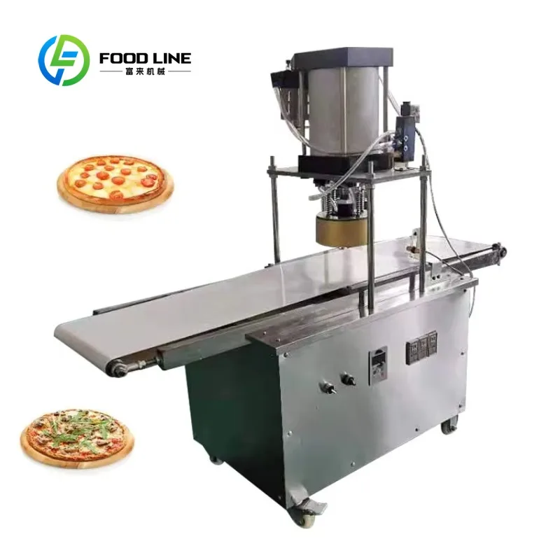Customized size Best Selling Pizza Making Machine Automatic Maker Car Stall Oven Big Spiral Bread Flour Dough