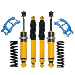 LE-STAR 4x4 off-road suspension parts 4x4 lift front strut shock absorber and coil spring for Hilux/Langer/Navar/Tritona