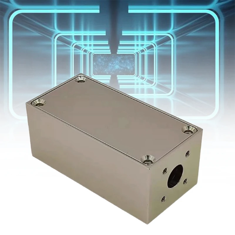 BNC Enclosure Aluminum Shield Box RF Box Electromagnetic Shielding Amplifier Multi-Function Portable Enclosure