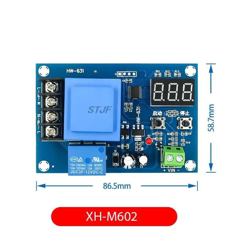 NEW XH-M602 digital control battery lithium battery charging control module Battery charge control switch Protection board