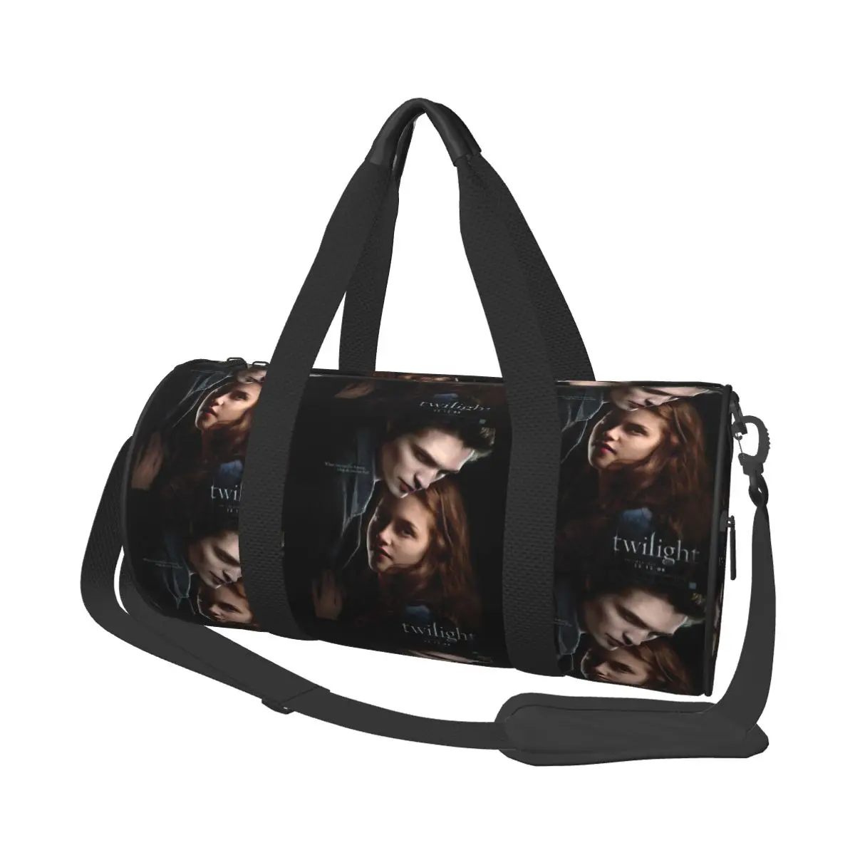 

The Twilight Saga Vampire Large Duffle Gym Bag Waterproof Duffle Travel Bags Handbags Fitness bag