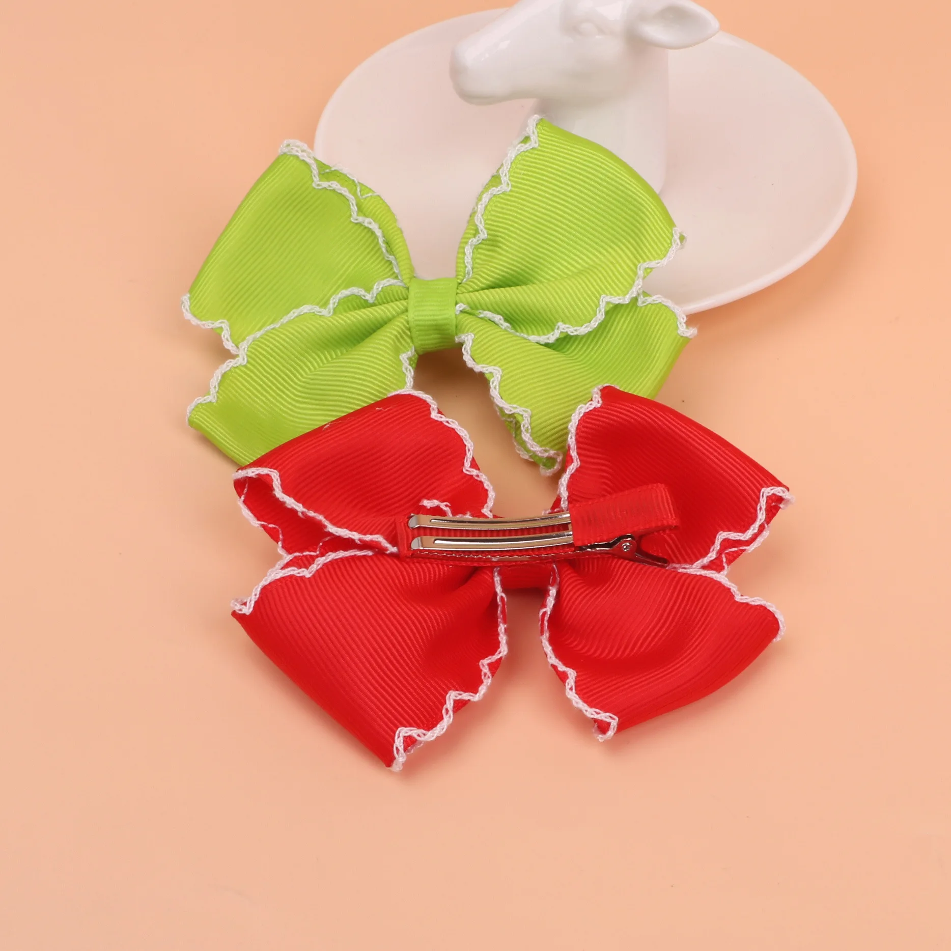 36pc Princess Baby Hair Bows Clips 4.1