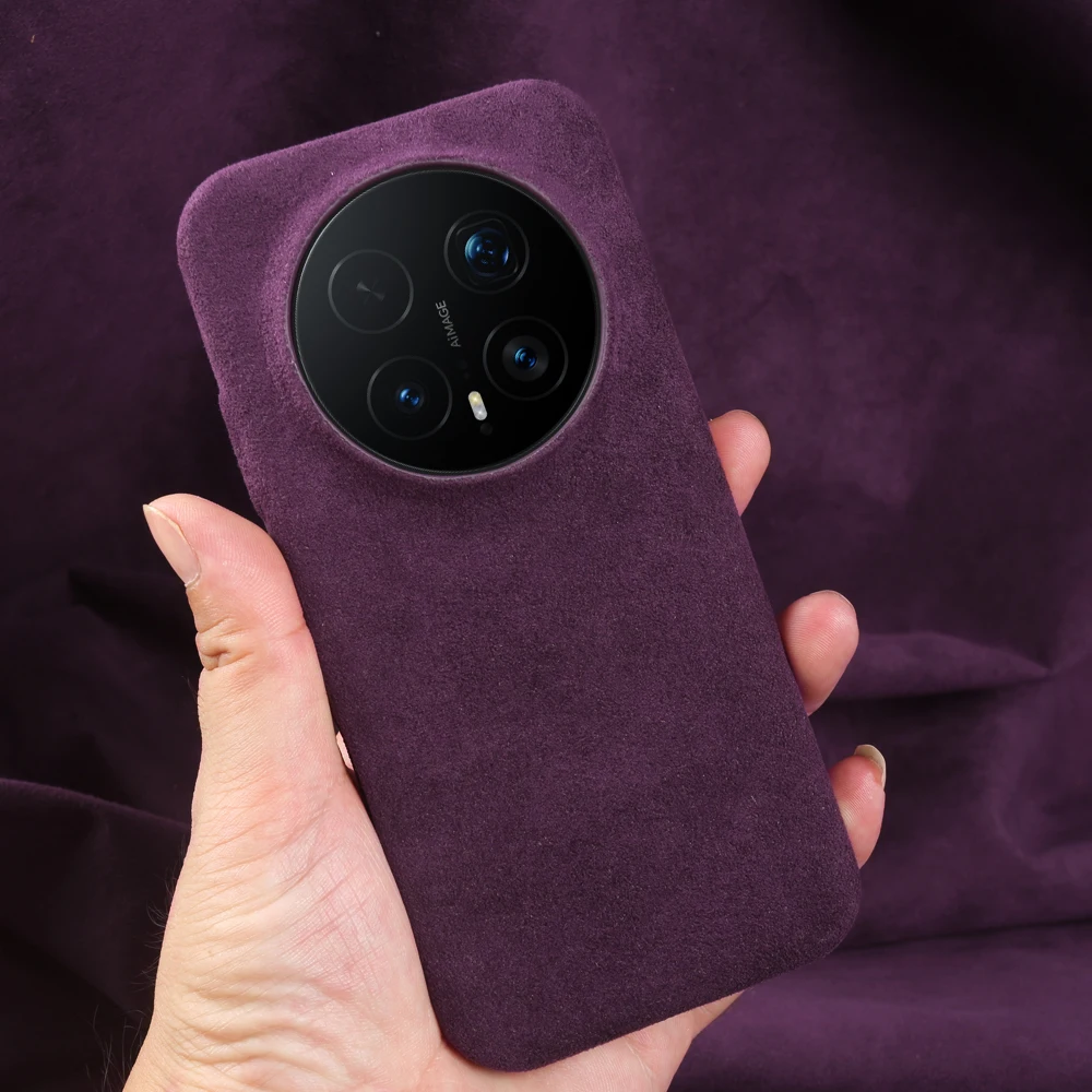 For Alcantara Fur Phone Case for Honor Magic 8 Lite 7 6 5 Pro Magic8 Pro Air RSR X9C X60 Pro X9d X70 for Magsafe Case Back Cover