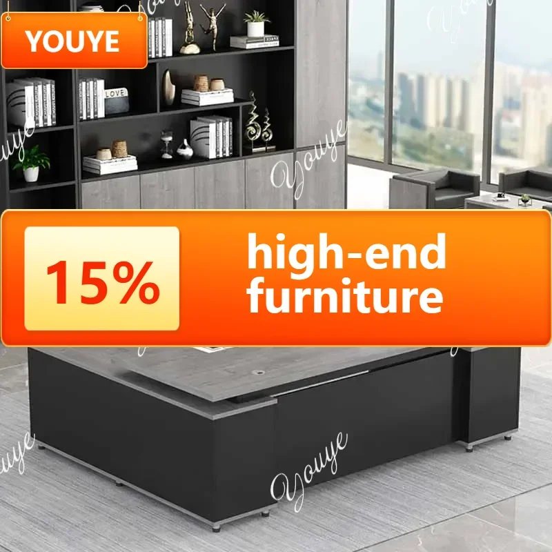 P A63 Corner Storage Office Desk Gaming Bedroom Luxury Drawers Laptop Office Desk Computer Home Mesa Ordenador Modern Furniture