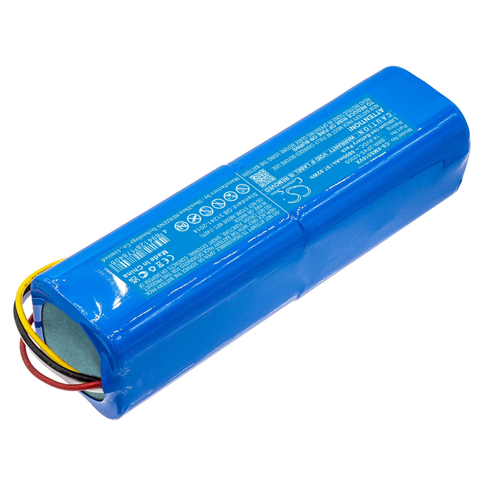Vacuum Battery For Dreame P2008-4S2P-MMBK  Xiaomi BRR-2P4S-5200S STYTJ01ZHM STYTJ02ZHM D9 Pro RLS5-BL0 WH0 F9 RVS5 L10 RL55L D10