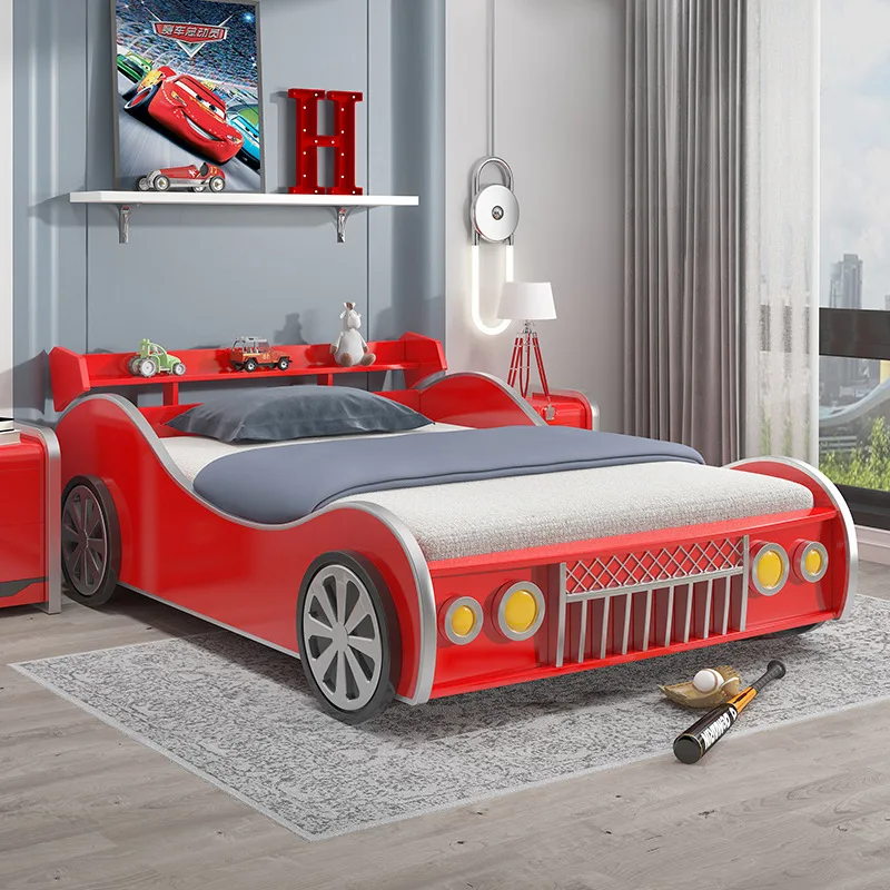 Children's Furniture solid Wood bed Children Suite Furniture car Mobilization Series Personality Boys and Girls Sports cars