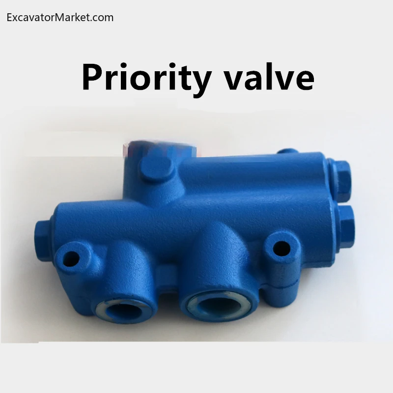 

For Mingyu small loader forklift parts hydraulic priority valve diverter valve overflow valve direction machine multi-way