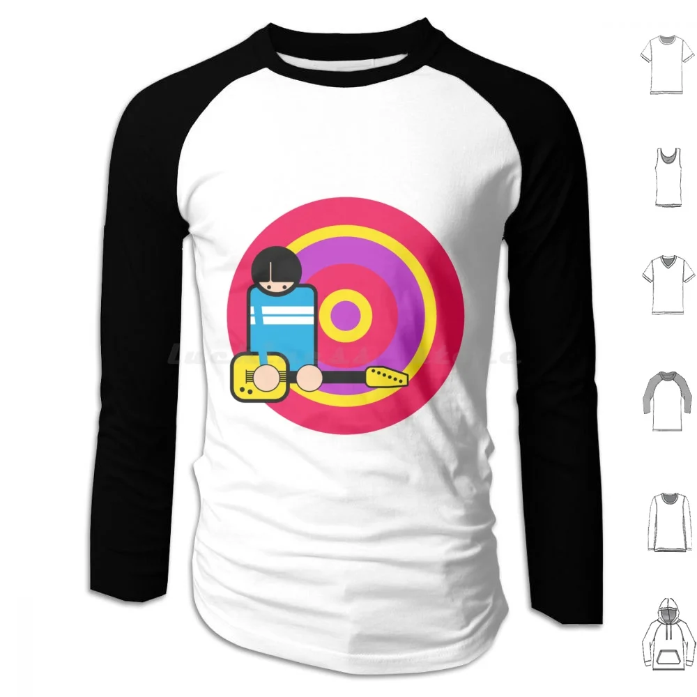 Super 8 Hoodie Cotton Long Sleeve The Planets Super 8 A Week In The Engine Of A Bus 90s Indie Spain Guitar Bass Drums
