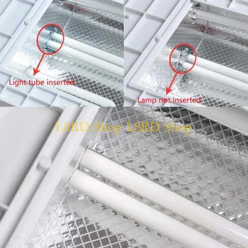 L8RD 9W Dryer UV Lamp Tube Light Bulbs Gel Nails Art Gel Dryer Replacement Curing Tools