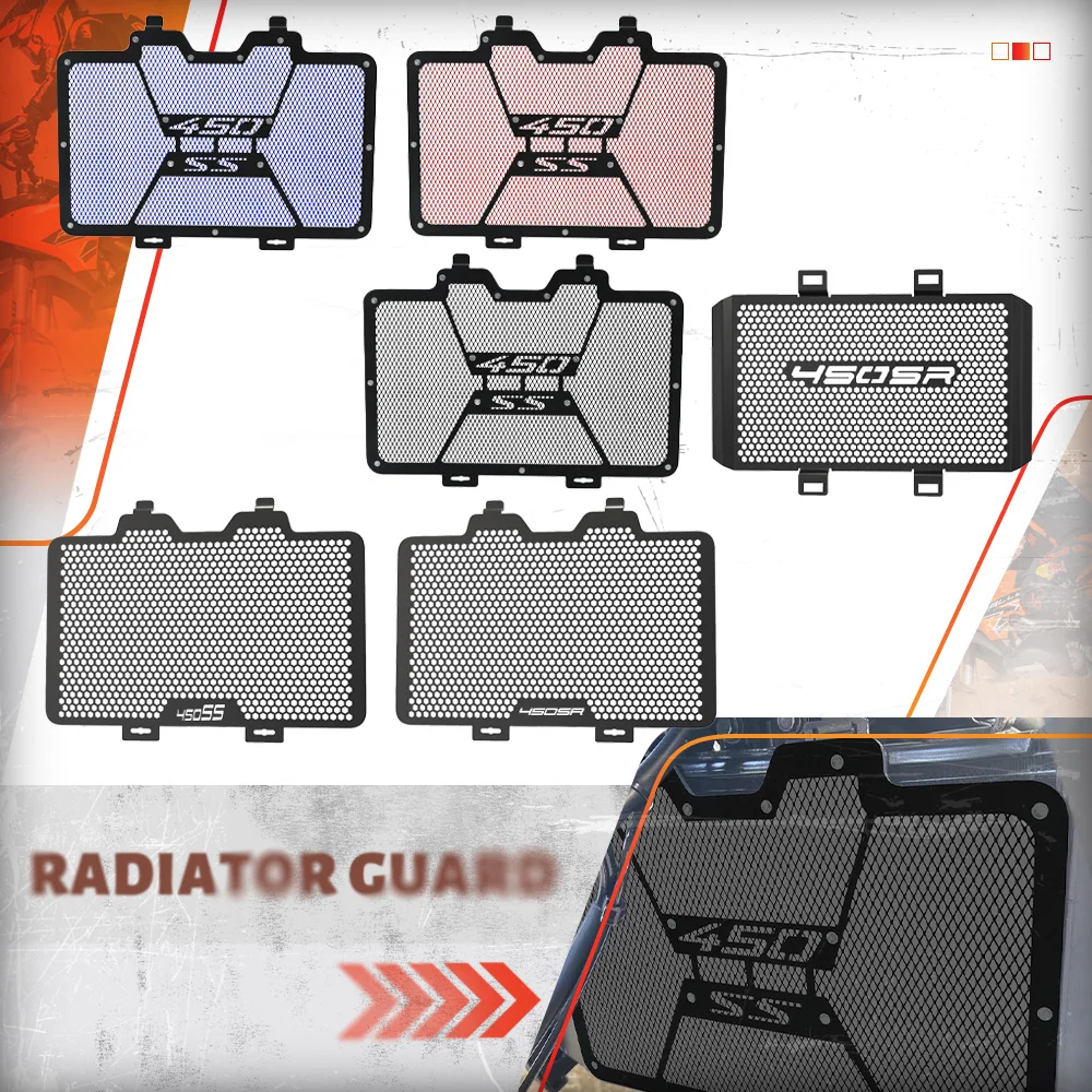 

2023 2024 Motorcycle Accessories Radiator Guard Grille Grill Cover FOR CFMOTO CF MOTO 450SR 450SS 450SR-S 450 SR SS SR-S 2022