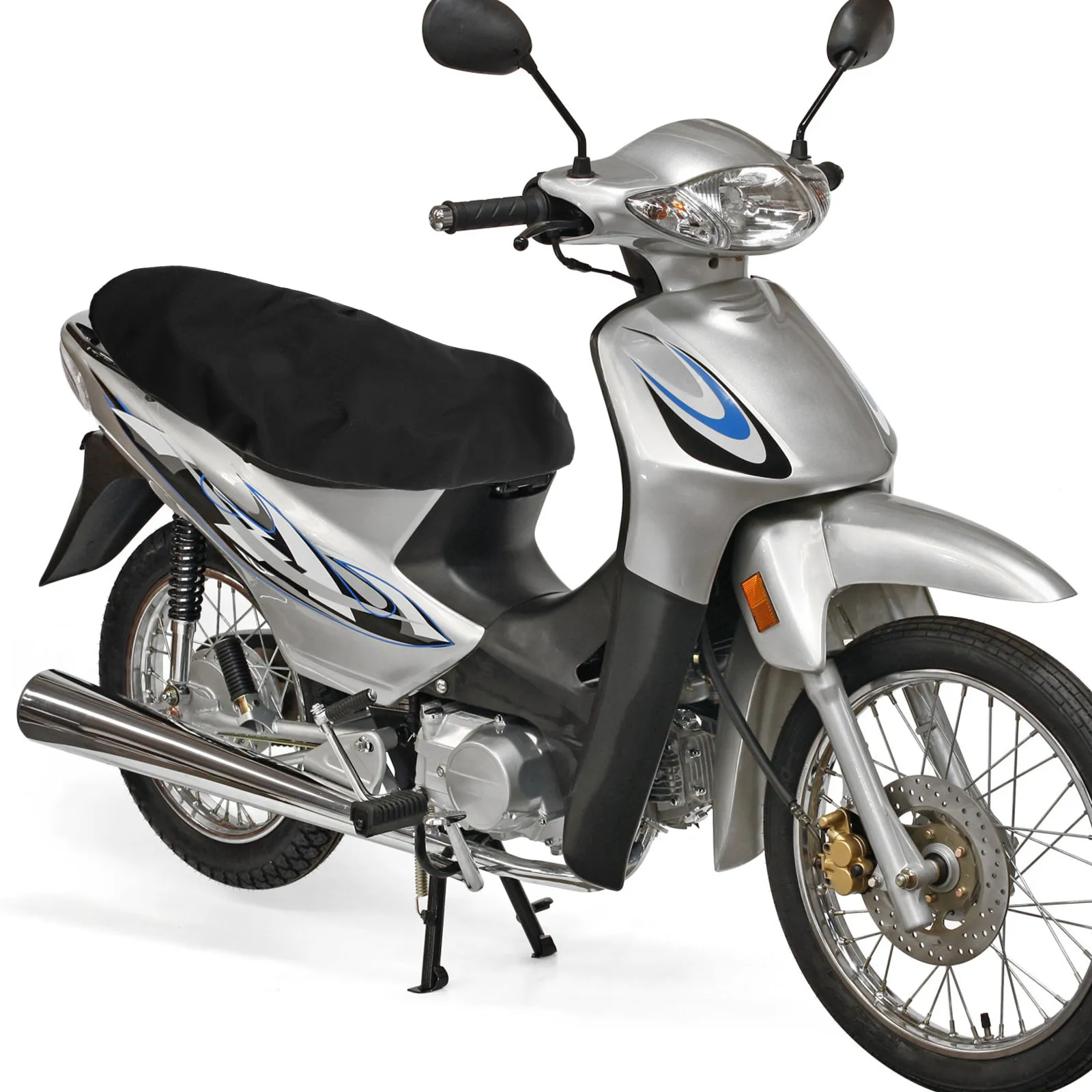 

Motorcycle Seat Covers Protective Cushion Thickened Heat Insulation Sun Protection Full Coverage Scooter Dirt Bikes Motorbike