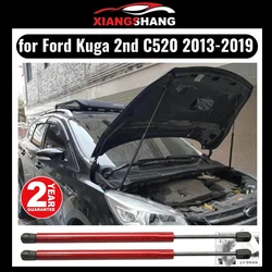 Bonnet Hood Struts for Ford Kuga Escape 2nd C520 2013-2019 Lift Supports Front Cover Modify Gas Damper Spring Shock No-Drill