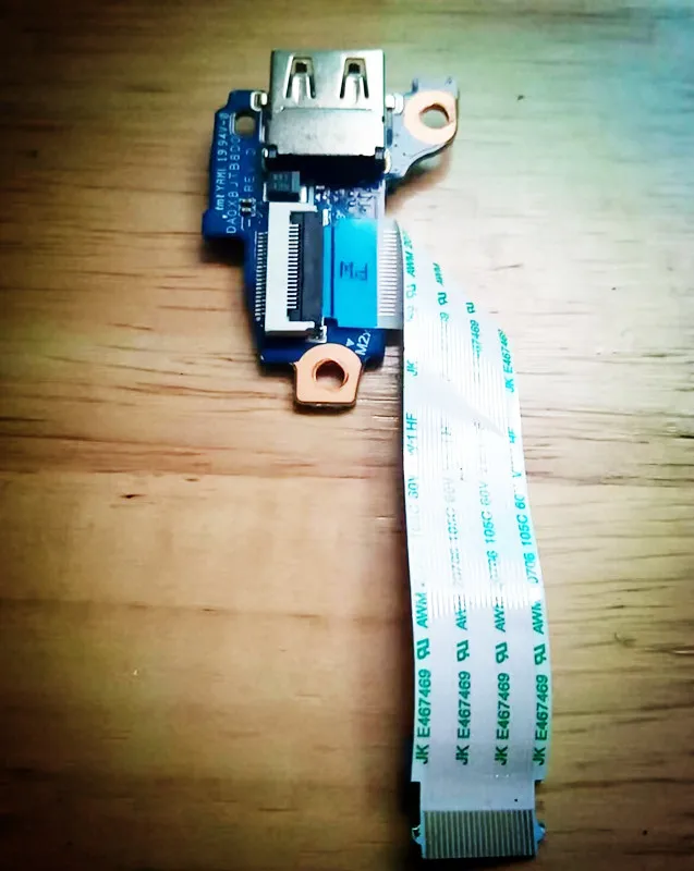 

For HP ProBook ZHAN66 440 450 455 445R G6 G7 Power USB Board With Cable DA0X8JTB8D0