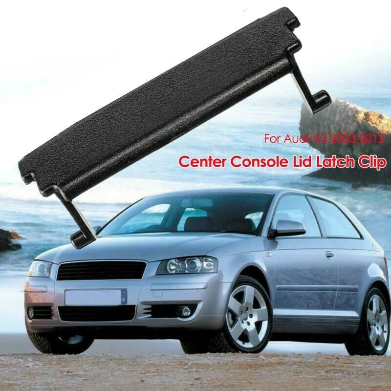 Reposabrazos de coche para Audi A3 8P, cubierta de consola central, Clip de pestillo de tapa, piezas de repuesto para automóviles, 03-12