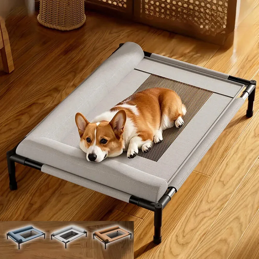 

Подъемная сетчатая кровать Pet Floor-Off для животных, дышащая, всесезонная, универсальная, съемная, моющаяся, влагостойкая