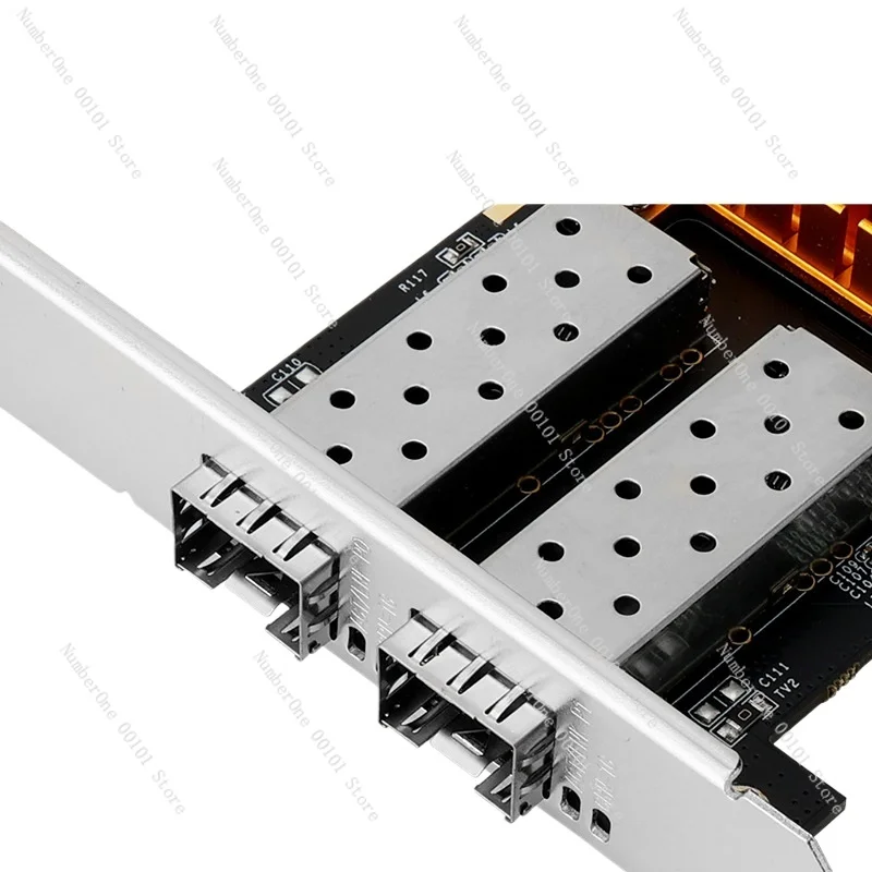 Dual port Gigabit fiber network interface card PCI-E fiber network interface card PCIE X4 to dual port
