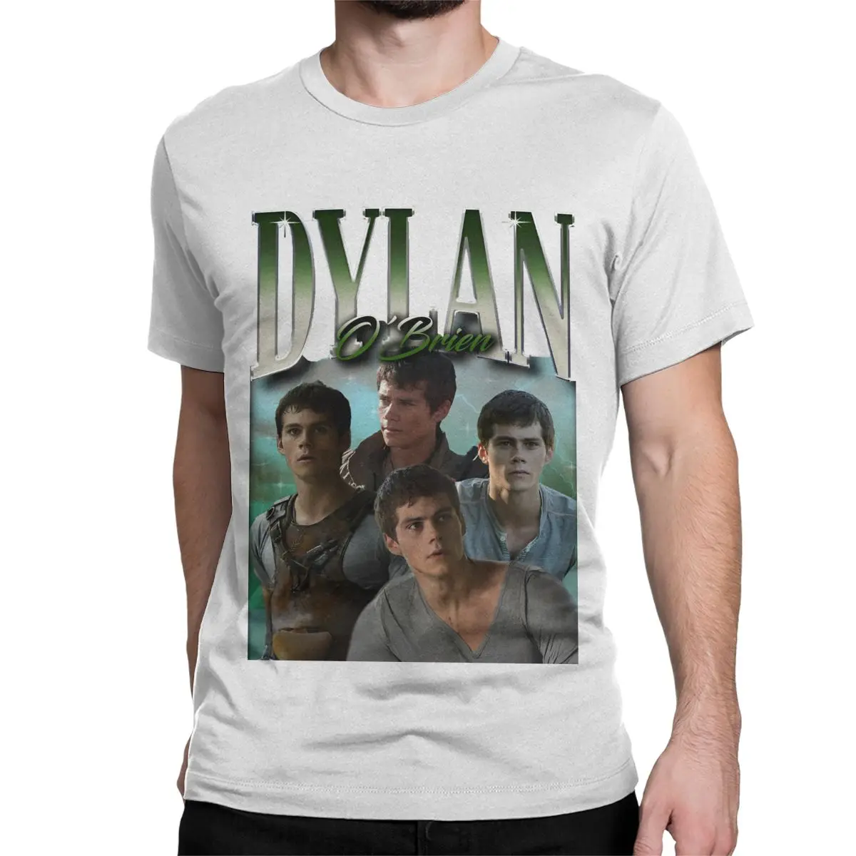 Retro Dylan O'Brien Men Women's T Shirts Novelty Tee Shirt Short Sleeve Round Neck T-Shirts 100% Cotton Summer Tops