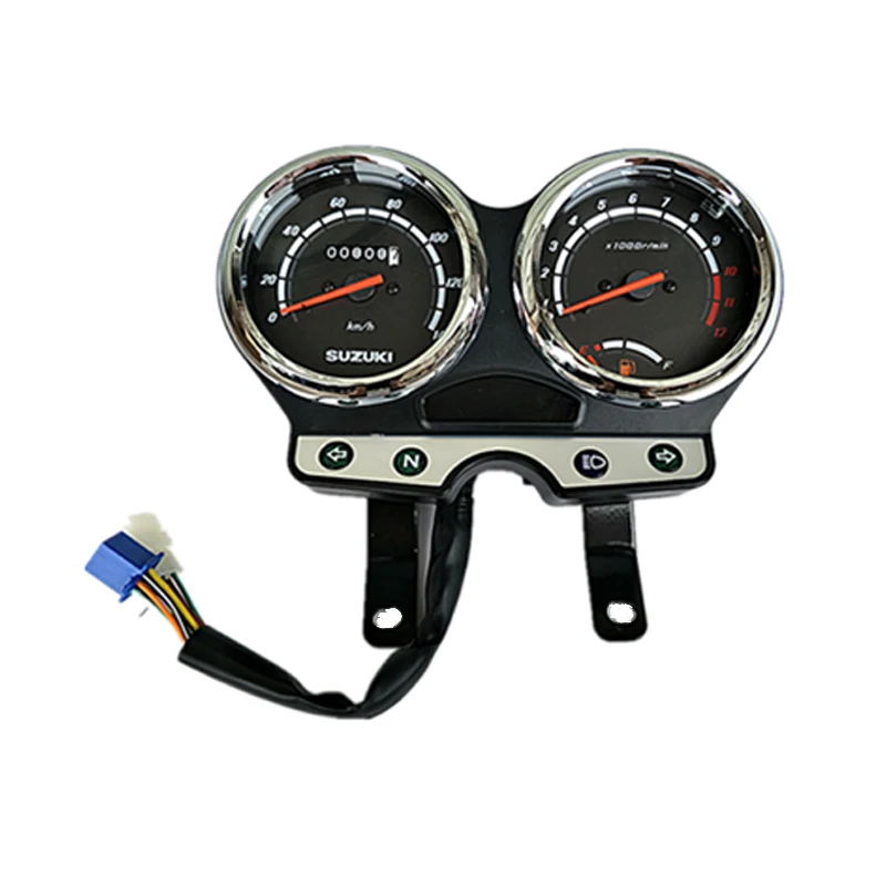 Motorcycle Speedometer for Suzuki Haojue Qingqi GT125 QS125-5 GSX125 Electrical Tachmeter Gear Display Speed Meter Clock