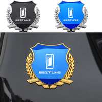 3D Metal Car Trunk Window Side Emblem Badge Decal Sticker For Faw Bestune T77 T99 X40 X80 B30 EVT33 B50 Accesssories