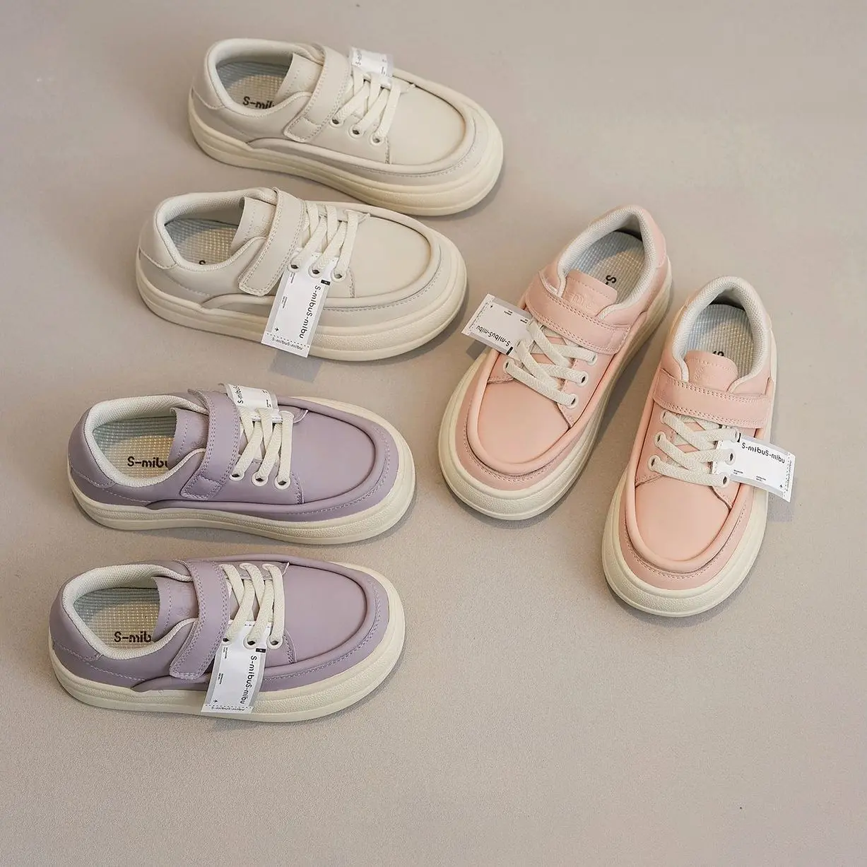 

Girls board shoes 2023 spring new childrens shoes Childrens soft casual shoesoffwhite shoes boys style Korean sneakers