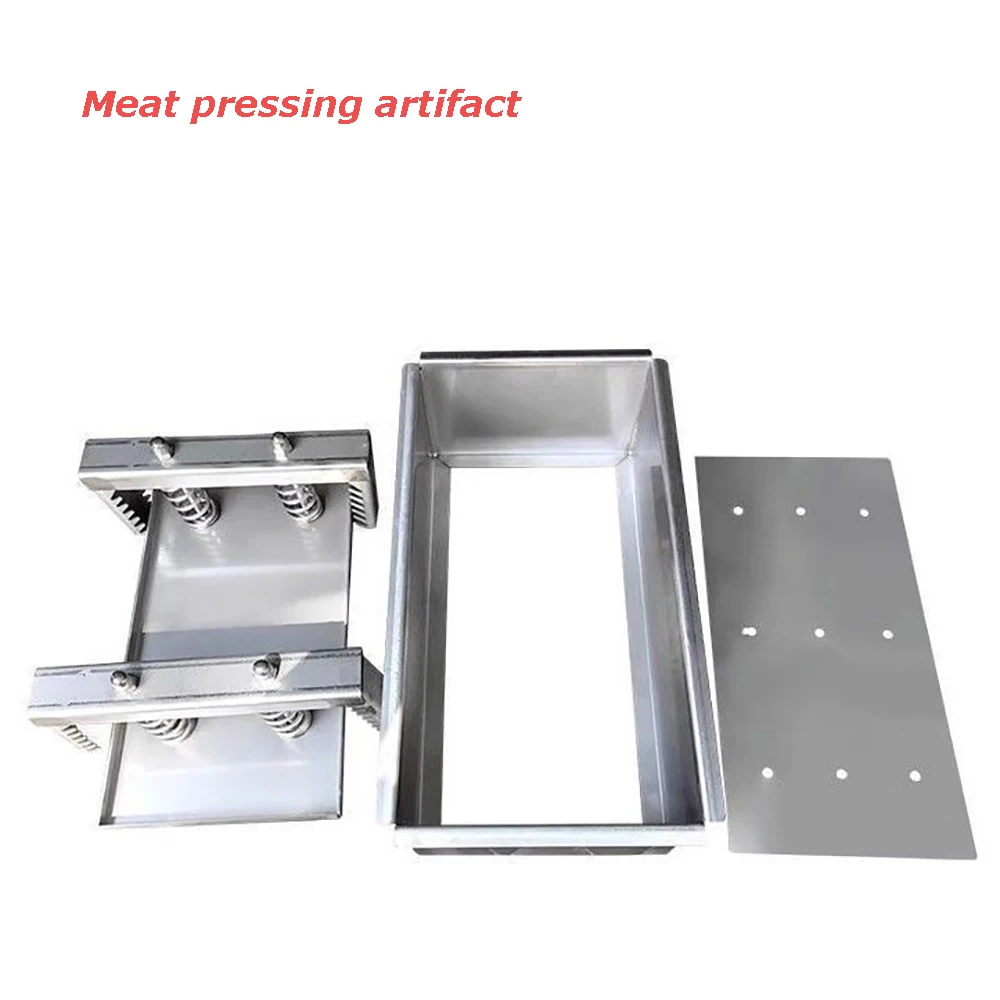 Lunch Meat Press Raw Meat Press Mold Stainless Steel Double Pressure Spring Ham Bacon Making Tool