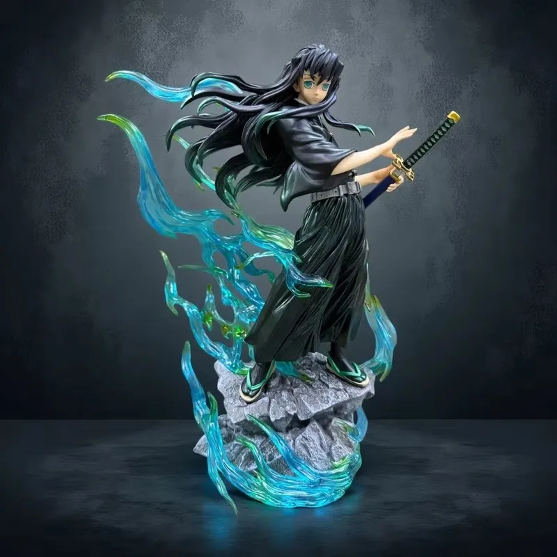 

Demon Slayer Muichiro Tokito Anime Figure Collectible Pvc Statue Desktop Decoration Pc Case Ornament For Anime Collectors Gifts