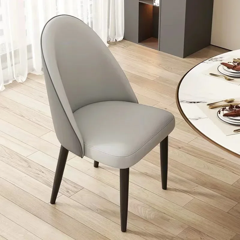 Outdoor Garden Furniture And Terrace Dining Room Chair Bedroom Balcony Hotel Chairs Minimalist Modern Bar Stool Luxury Designer image 3
