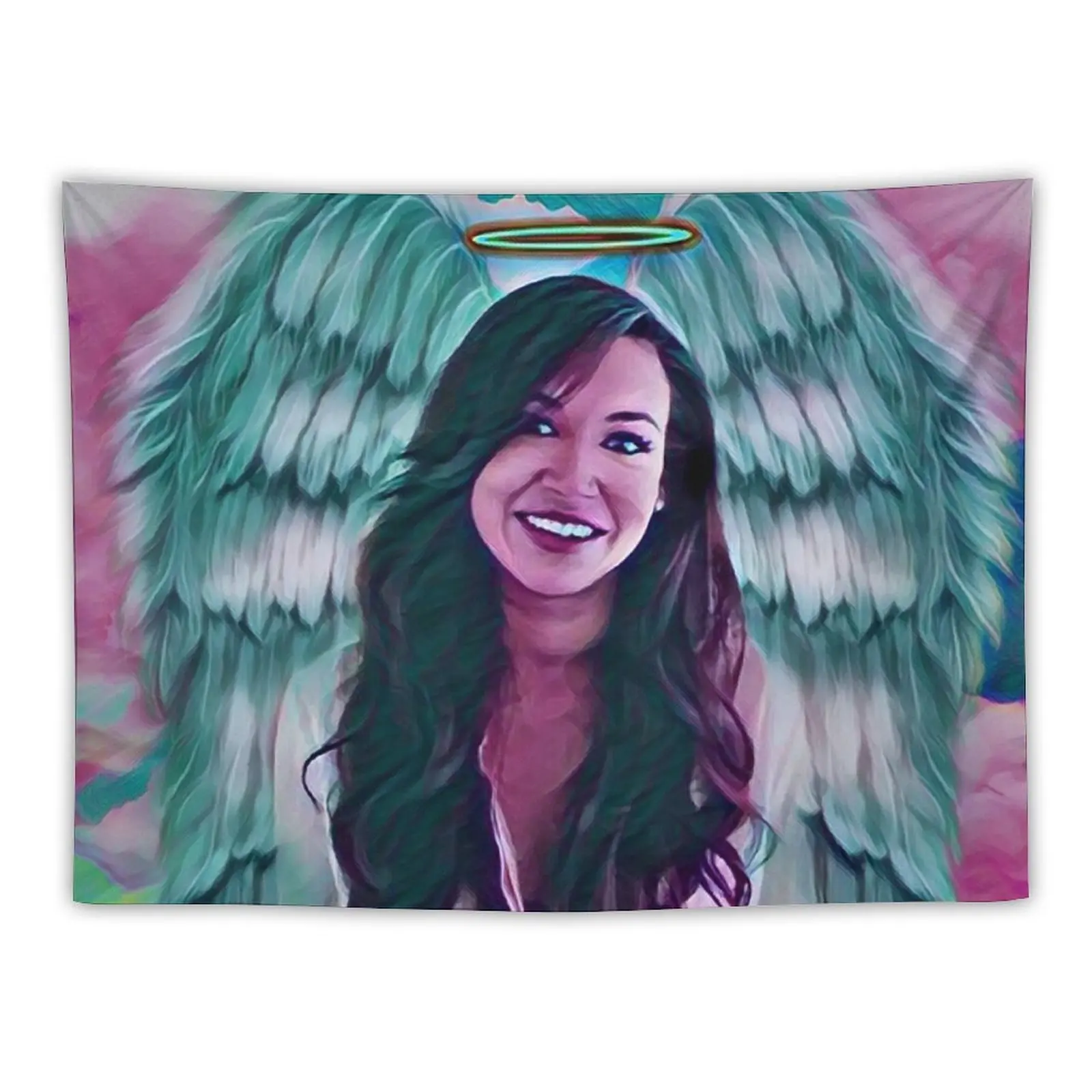 

New Naya Rivera Pastel Angel Tapestry Wall Mural Home Decoration Art Mural Decoration Pictures Room Wall