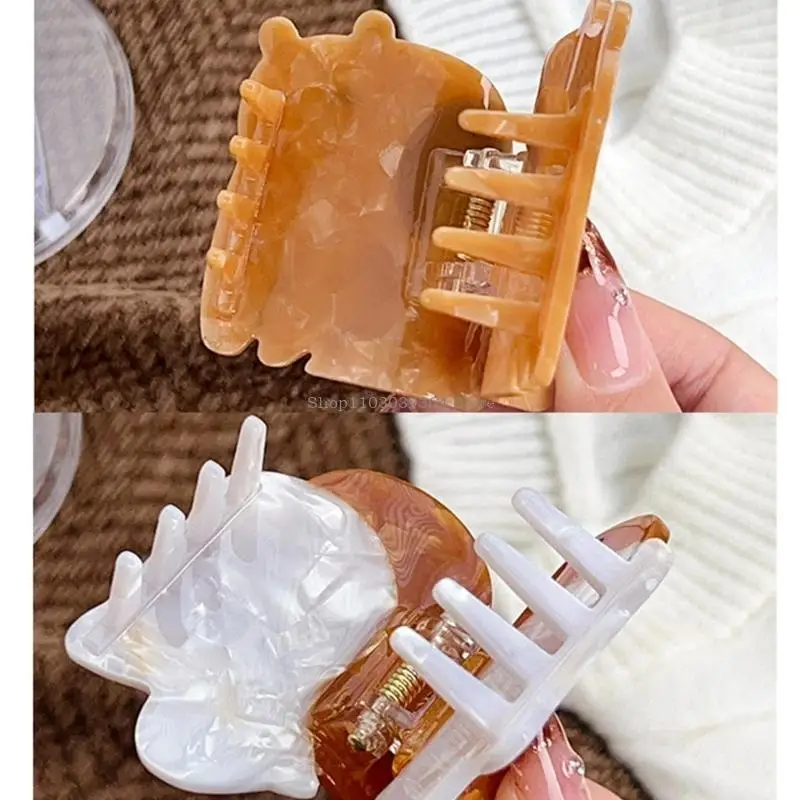 세련된 발렌타인 데이 헤어 바렛 독특한 새끼 고양이 클램프 헤어 핀 헤어 클립 세련된 헤어 액세서리 캐주얼 사용