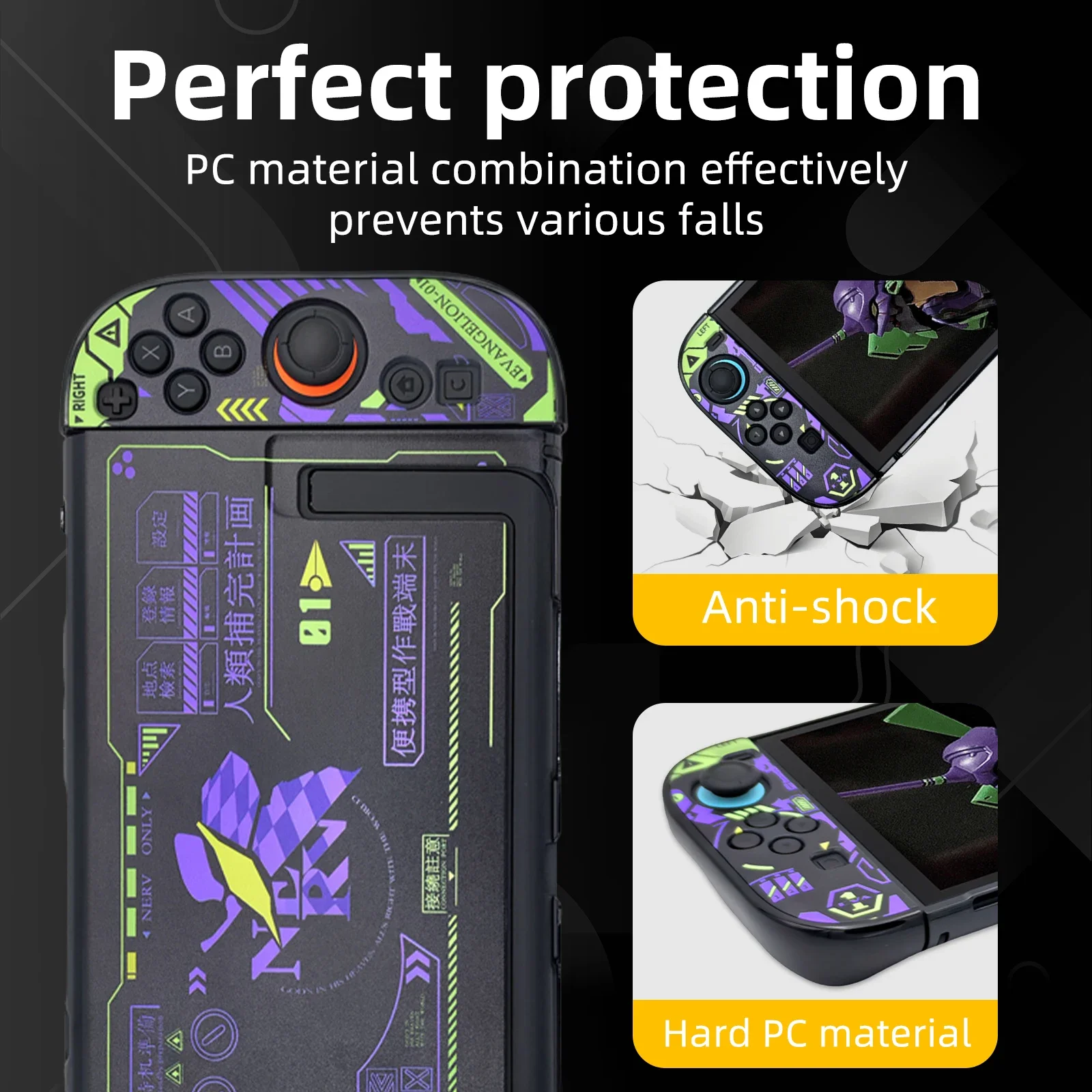Anime Hard Case for Nintendo Switch 2 PC Protective Skin Cover for Switch2 Split Protection Case Shell Game Accessories - Image 4