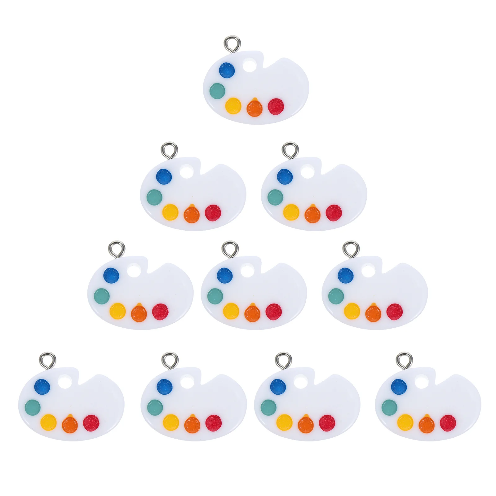 

20 шт., кулон художника, специальные ювелирные аксессуары для DIY, фурнитура для сережек, художественный студенческий подарок, принадлежности для рукоделия, орнамент