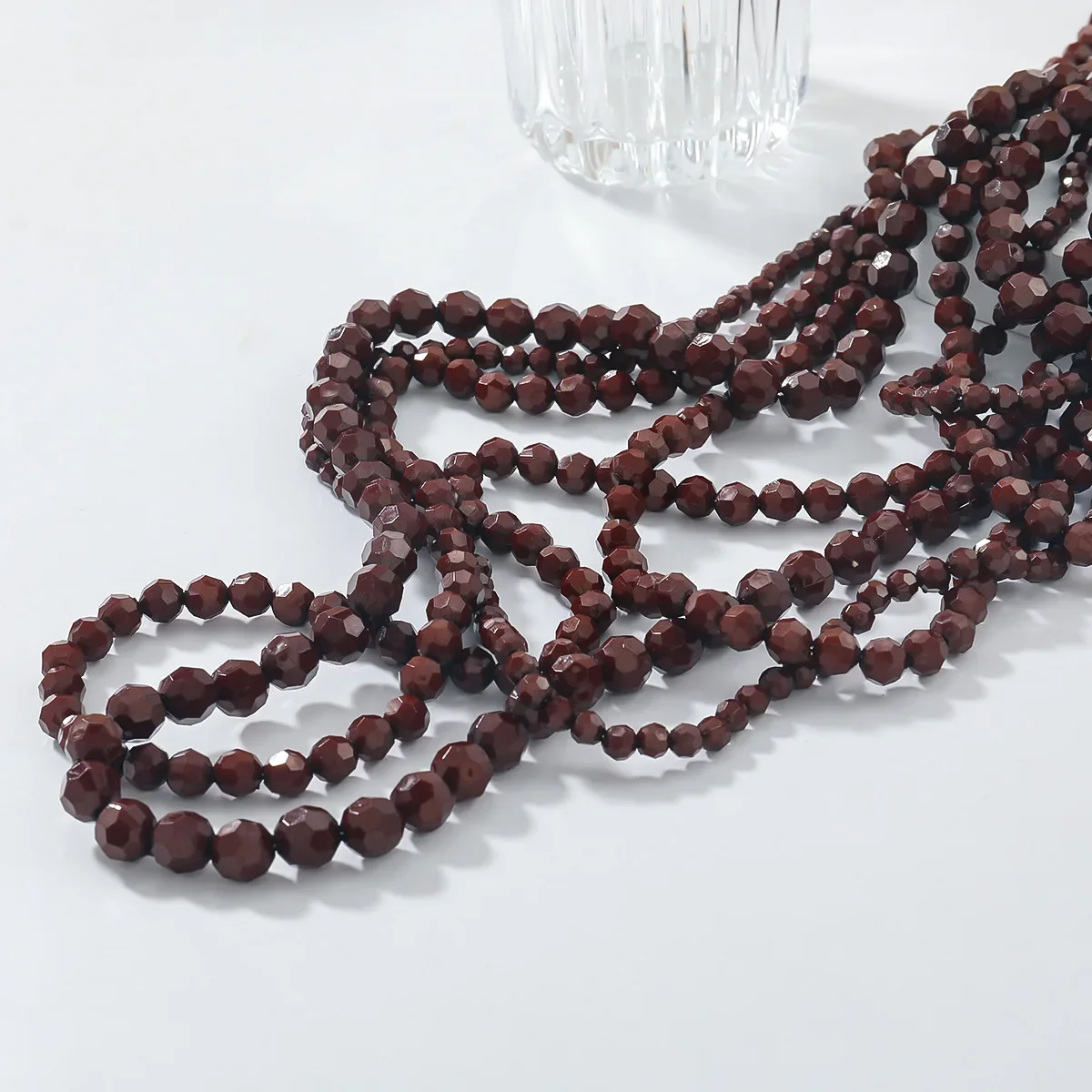 ZAA New Brown Bohemian Ethnic Style Bead Fashion Vintage Multi-layer Handmade Necklace Fo Rwomen Wholesale Price