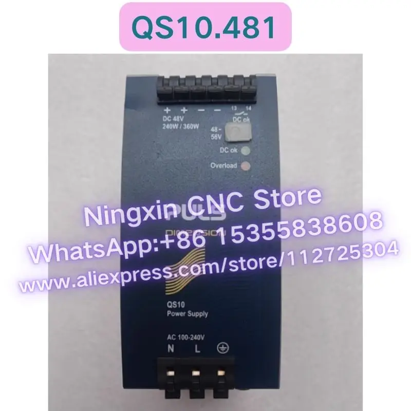 

Brand New Original QS10.481 switching power supply Fast delivery CS10 244