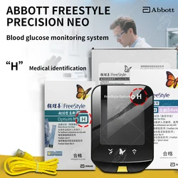 2in1 Blood Glucose Meter Blood ketone Monitor for Diabetics Freestyle Optium with Test Strips Medical Glucose kit