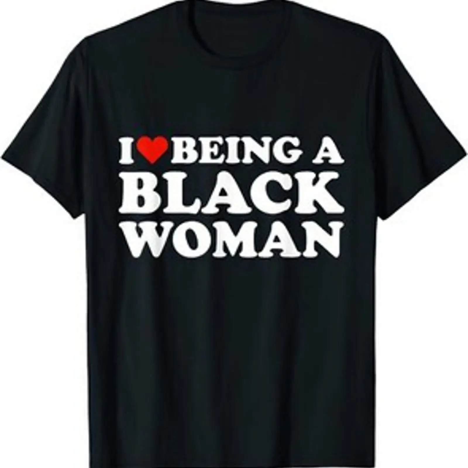 T-shirt vintage délavé pour homme « I Love Being A Black Woman History BLM BHM Unity », décontracté, polyvalent, respirant et élégant