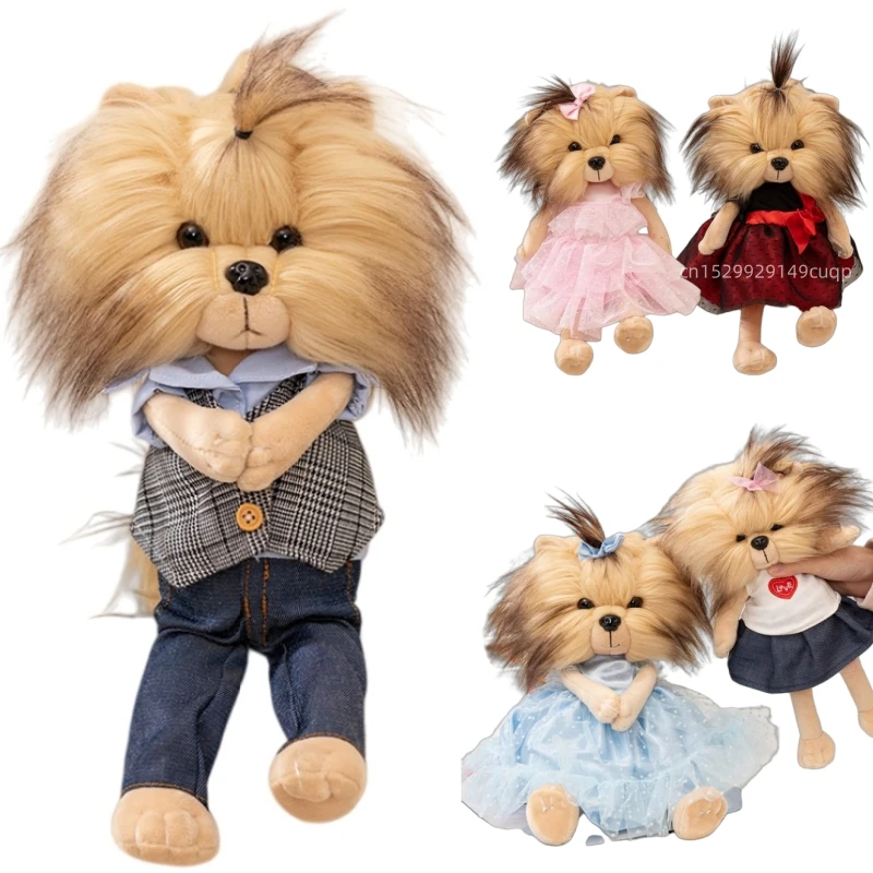 

28/35 см Лидер продаж с героями мультфильмов, плюшевые куклы, платье, юбки, мужские костюмы, чучело льва, домашний декор, подарок для детей