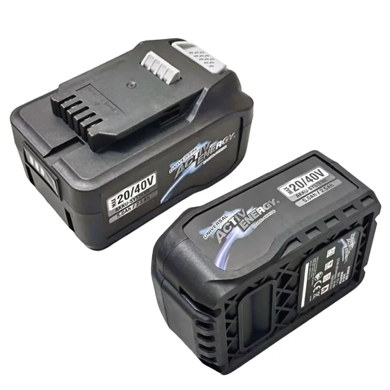 ACTIV ENERGY 2.5Ah/5.0Ah XYZ562SUD 전기 드릴 드라이버 머신 앵글 그라인더 전동 공구 배터리용 오리지널 20V 40V