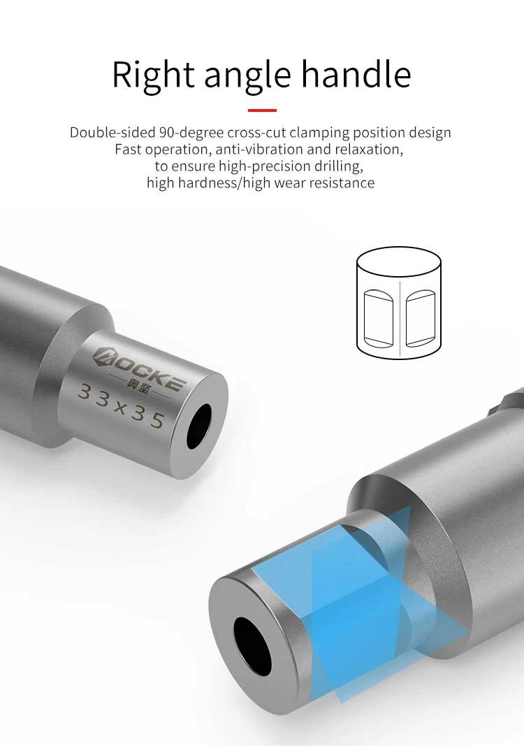 AOCKE Diameter 12-60mm X 35mm TCT Annular Cutter Weldon Shank 22 * 35mm Carbide Alloy Core Drill 60 X 35mm Metal Hole Saw