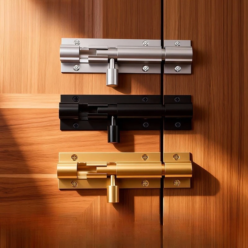 

Засов-защелка для окон и дверей 3-8 дюймов, усиленный, для больших садовых ворот, сараев, раздвижных дверей, домашняя фурнитура